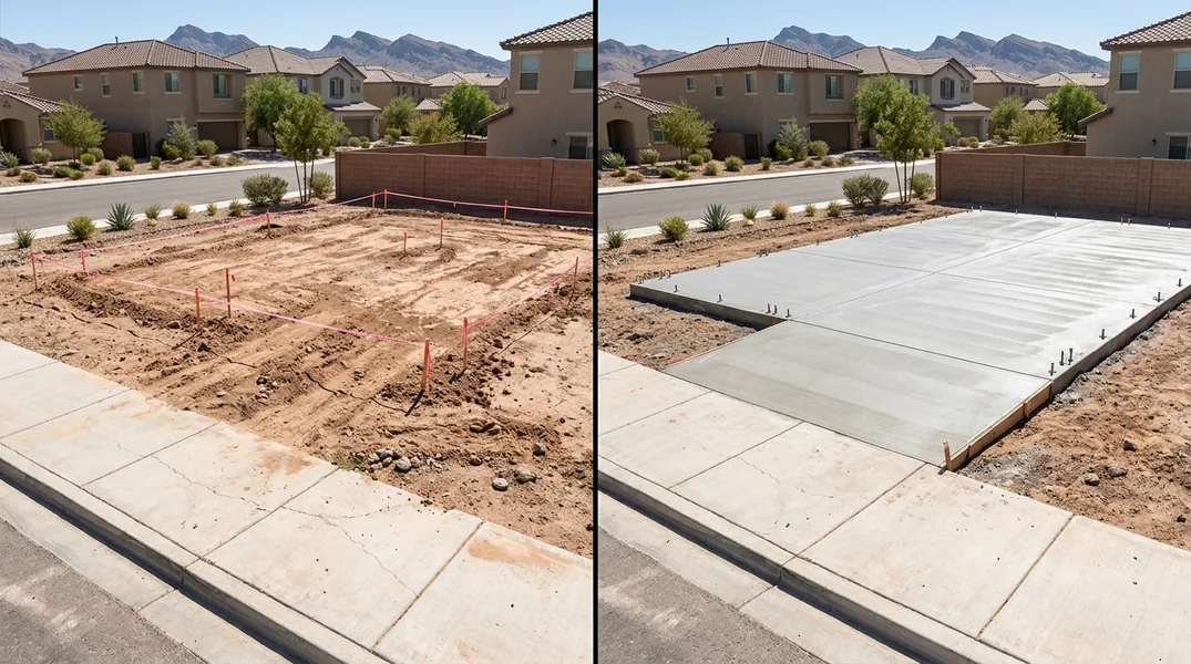 Result concrete in Las Vegas - Las Vegas Concrete